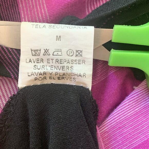 VTG Y2K Tank Top Babydoll Medium Fairy Grunge Whimsigoth Mini Dress Floral Forla - Picture 16 of 16